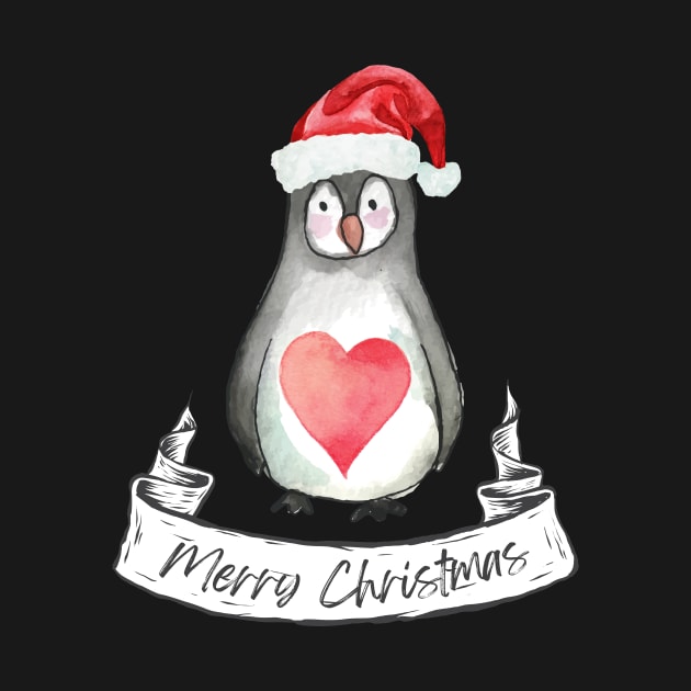 Have a Penguin Merry Christmas by WonkeyCreations
