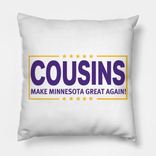 Cousins, MMGA! Pillow