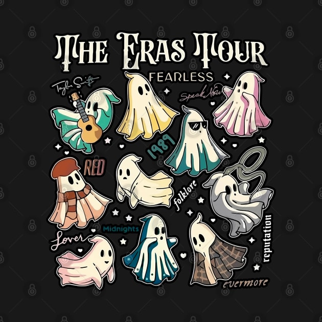 The Eras Tour My Horror Eras Funny Ghost Halloween by masterpiecesai