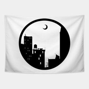 City Silhouette Tapestry