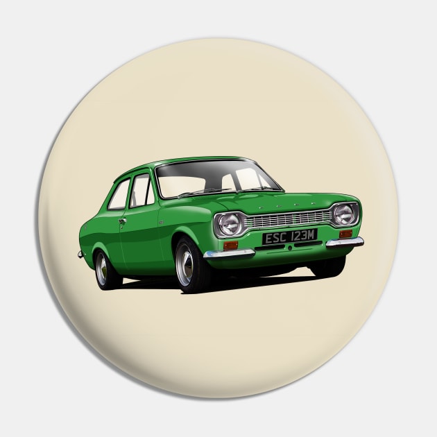 Ford Escort Mk 1 in modena green Pin by candcretro