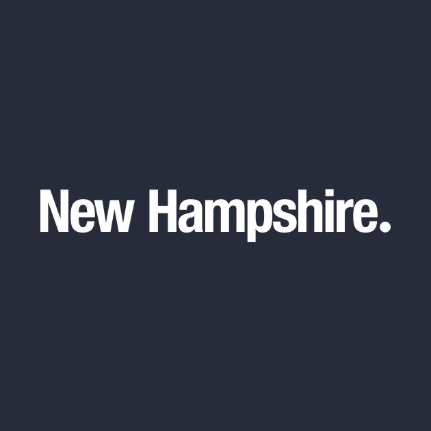 New Hampshire. by TheAllGoodCompany