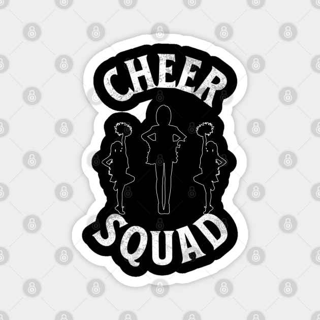 Cheer Squad For Cheerleaders Magnet by Boo Face Designs