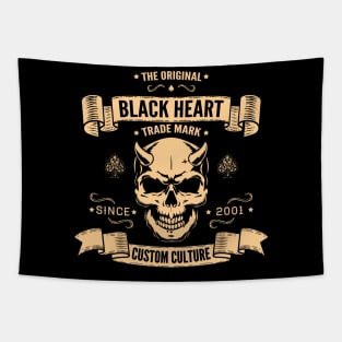 Black Heart Tapestry