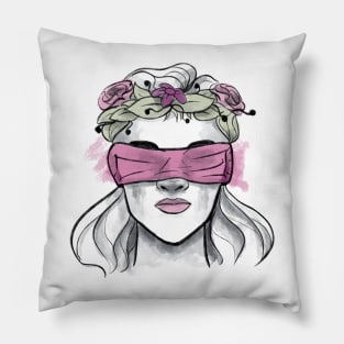 Blind beauty Pillow