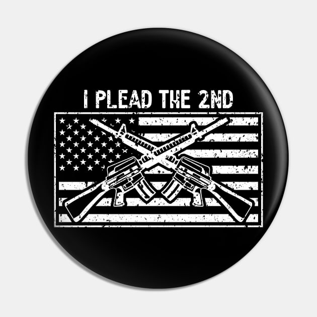 I Plead the 2nd Amendment Pin by RadStar