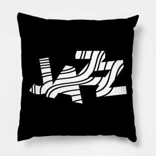 Jazz lines logo Pillow