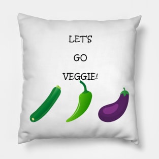 Let's go veggie! Pillow