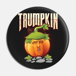 Trumpkin TShirt Funny Halloween Costume Trump Shirt Pin