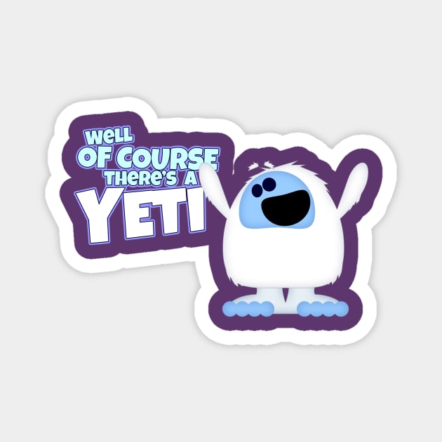 Well, OF COURSE there's a YETI Magnet by DavidWhaleDesigns