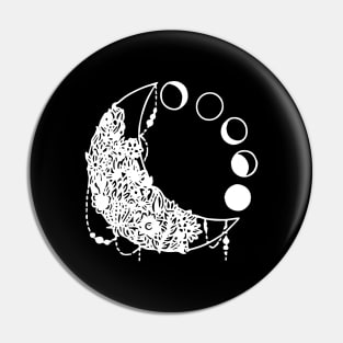 Phases of the Moon Pin