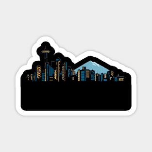 Seattle Skyline Magnet