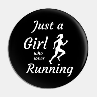 Just a girl who loves running Pin