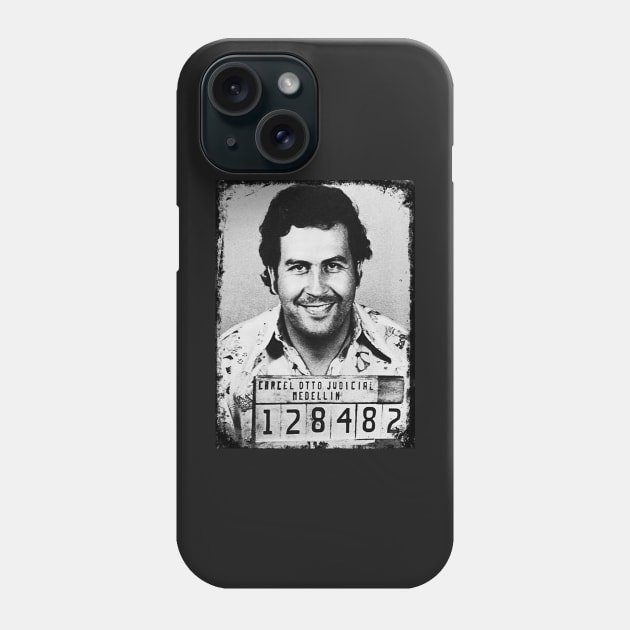 Escobar Mugshot Phone Case by NineBlack