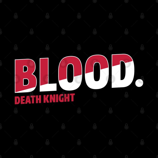 Blood Death Knight by Sugarpink Bubblegum Designs