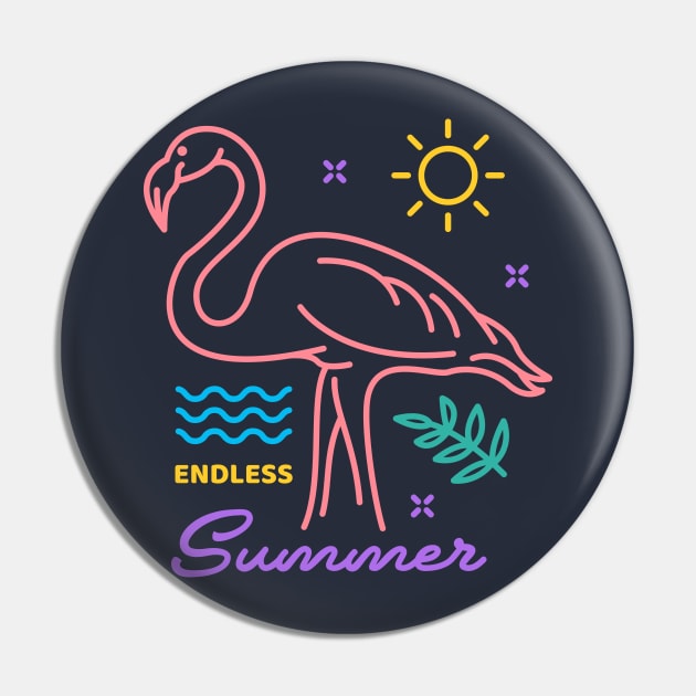 Endless Summer Pin by VEKTORKITA