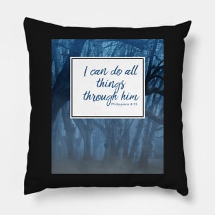 Inspirational Religious Quotes Pillow