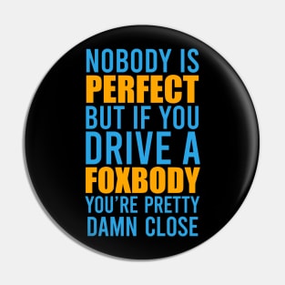 Foxbody Mustang Owners Pin