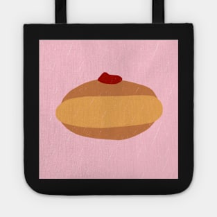 Jammy Doughnuts - Chanukah Print in Pink Tote
