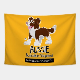 Aussie CartoonClub - Brown Tapestry