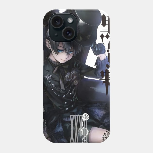 CIEL!!Black Butler Phone Case by James Bates