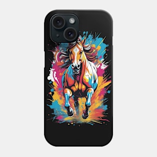 colorful horse Phone Case