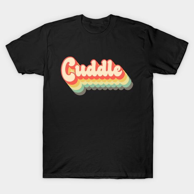 Discover cuddle vintage retro - Retro Vintage Aesthetic - T-Shirt