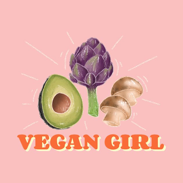 Vegan girl by ErisArt