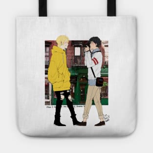 Banana Fish - Ash Lynx and Eiji Okumura in New York Tote