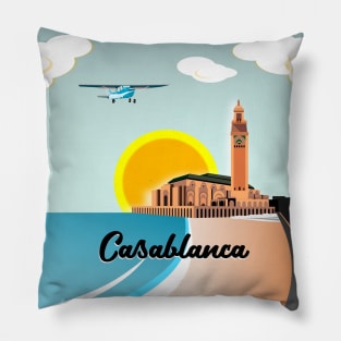 Casablanca Morocco Pillow