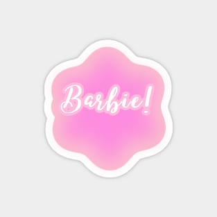 barbie tshirt Magnet