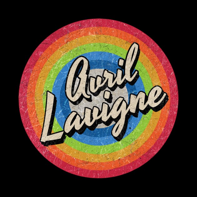 Vintage Style circle - Avril Lavigne by henryshifter