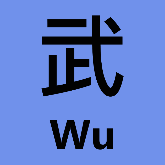 Chinese Surname Wu 武 by MMDiscover