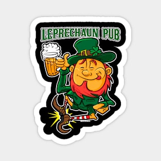 Leprechaun Pub Magnet