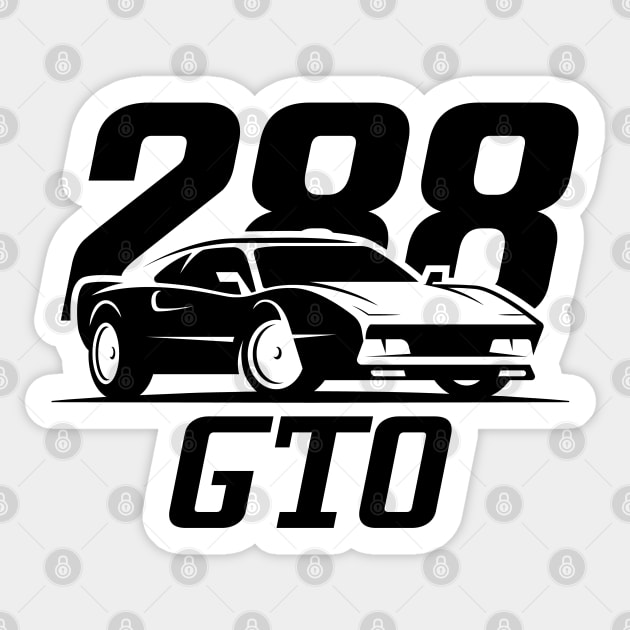 Ferrari 288 GTO - Ferrari - Sticker