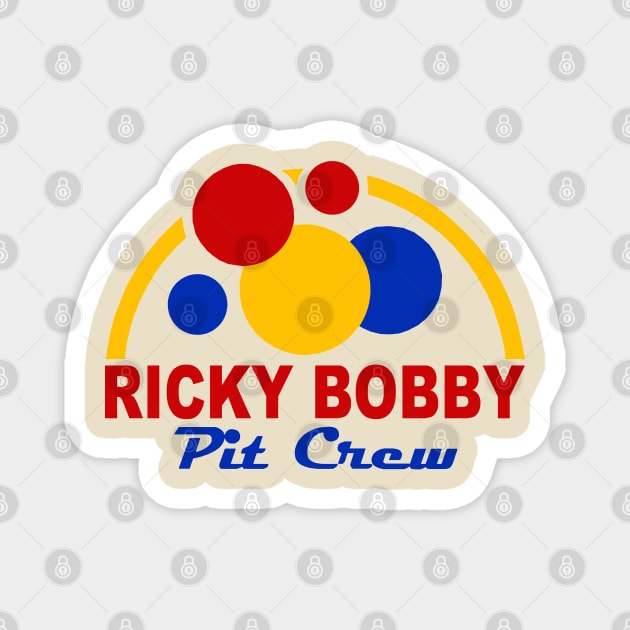 Ricky Bobby Pit Crew Magnet by FanSwagUnltd