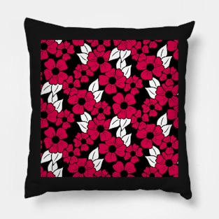 Double Cherry Blossoms Pillow