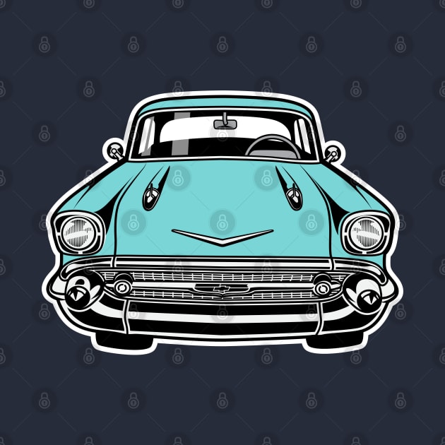 Chevrolet 1957 by Gopict.art