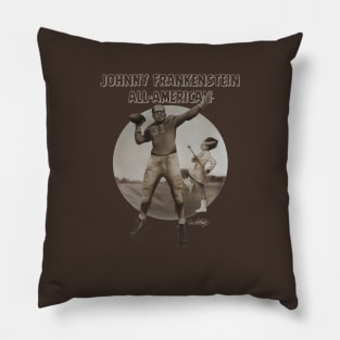 Johnny Frankenstein:All-American or Francis Monster:Everyone's All-American Pillow