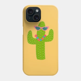 Luau saguaro Phone Case