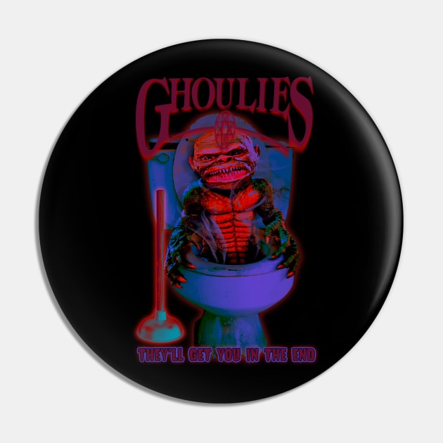 Ghoulies, Classic Horror, (Version 2) Pin by The Dark Vestiary