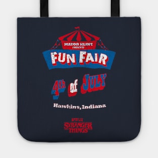 STRANGER THINGS: FUN FAIR GRUNGE STYLE Tote