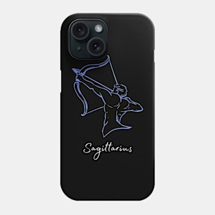 Birthday horoscope zodiac sign Sagittarius Phone Case