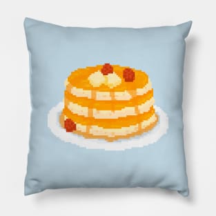 Fluffy Pancakes Pixel Art Pillow