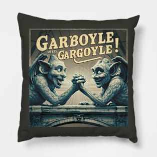 Garboyle meets Gargoyle! Pillow