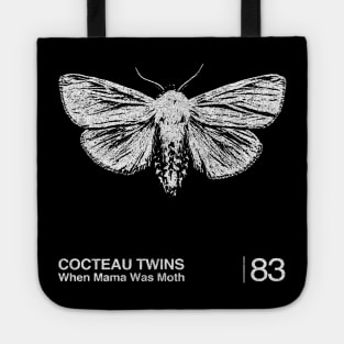 When Mama Was Moth / Minimalist Graphic Artwork Design Tote