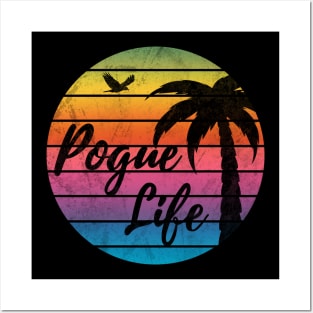 Pogue Life Vogue Fashion Poster, Outer Banks Wall Art