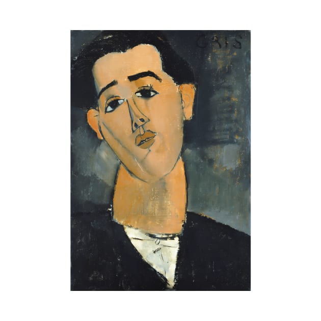 Amedeo Modigliani - Portrait Of Juan Gris by jandesky