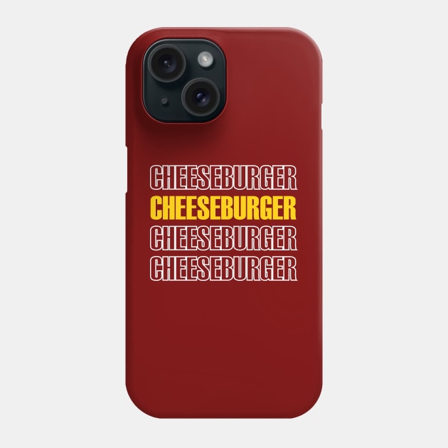 Cheeseburger Phone Case by TeeFusion-Hub