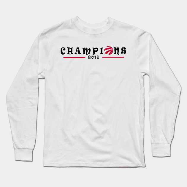raptors championship long sleeve